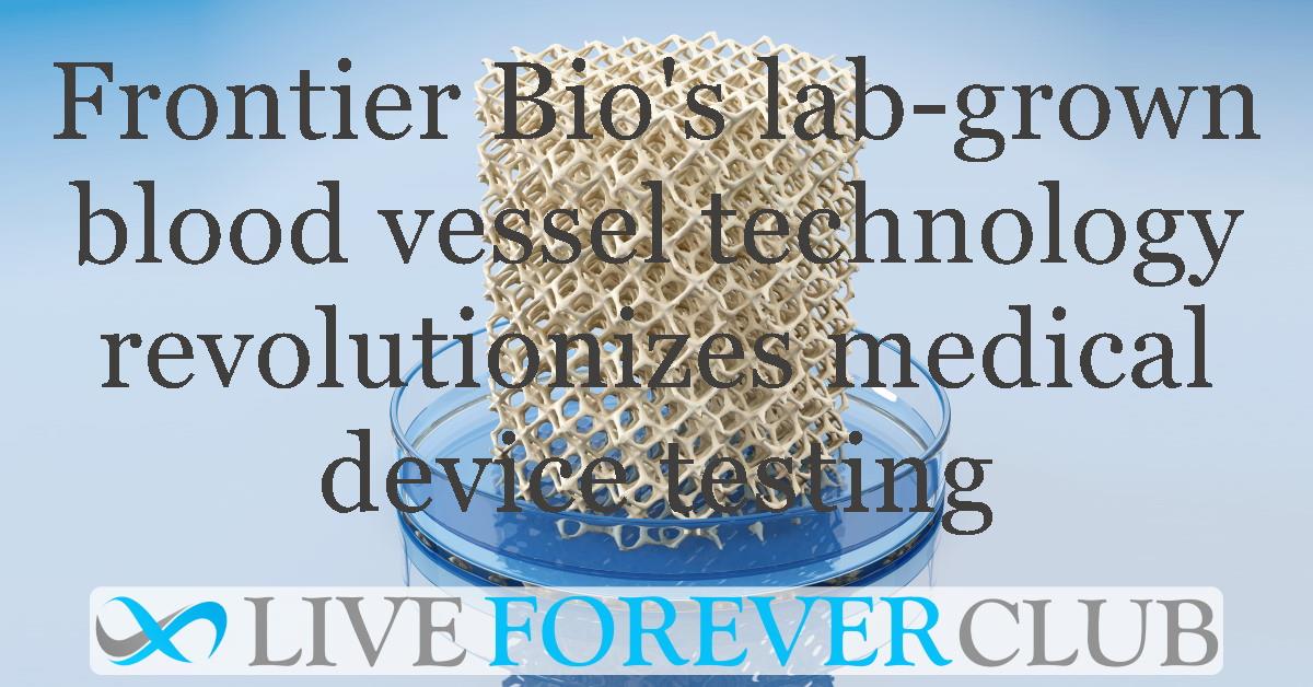 Frontier Bio's lab-grown blood vessel tech revolutionizes medical device testing