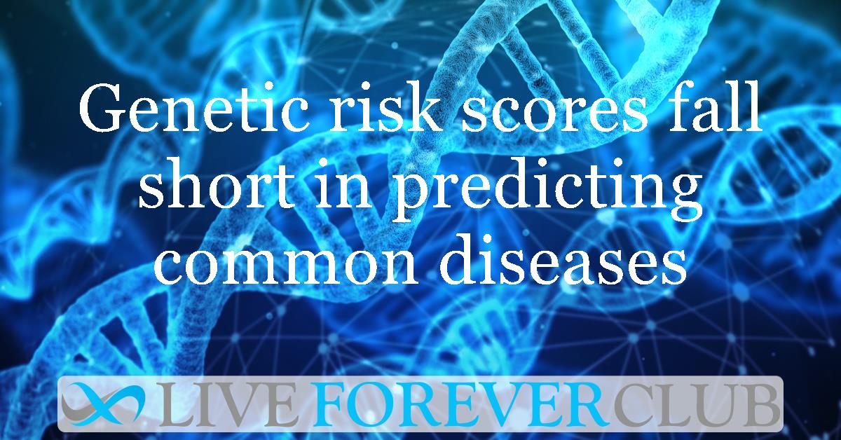 Genetic risk scores fall short in predicting common diseases