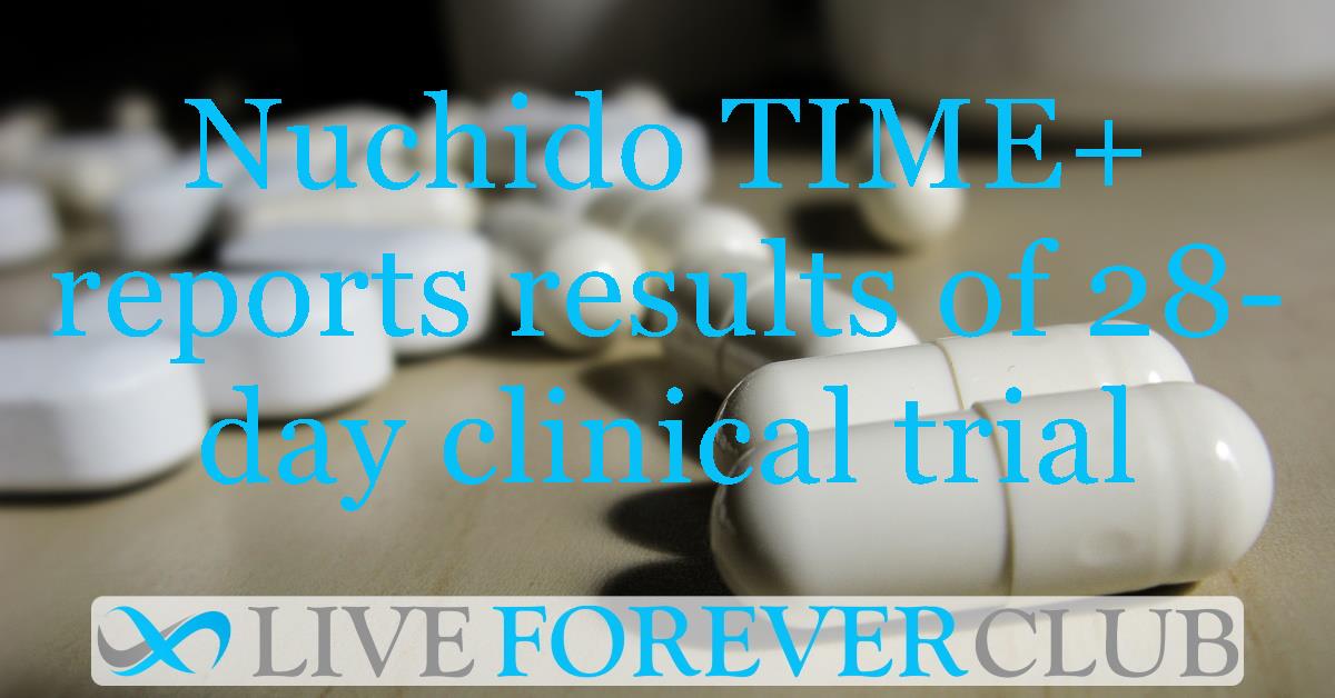 Nuchido TIME+ reports results of 28-day clinical trial