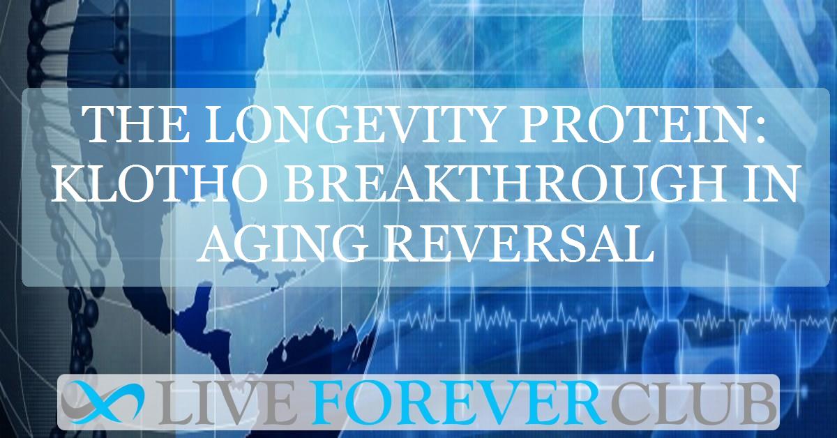 The longevity protein: Klotho breakthrough in aging reversal