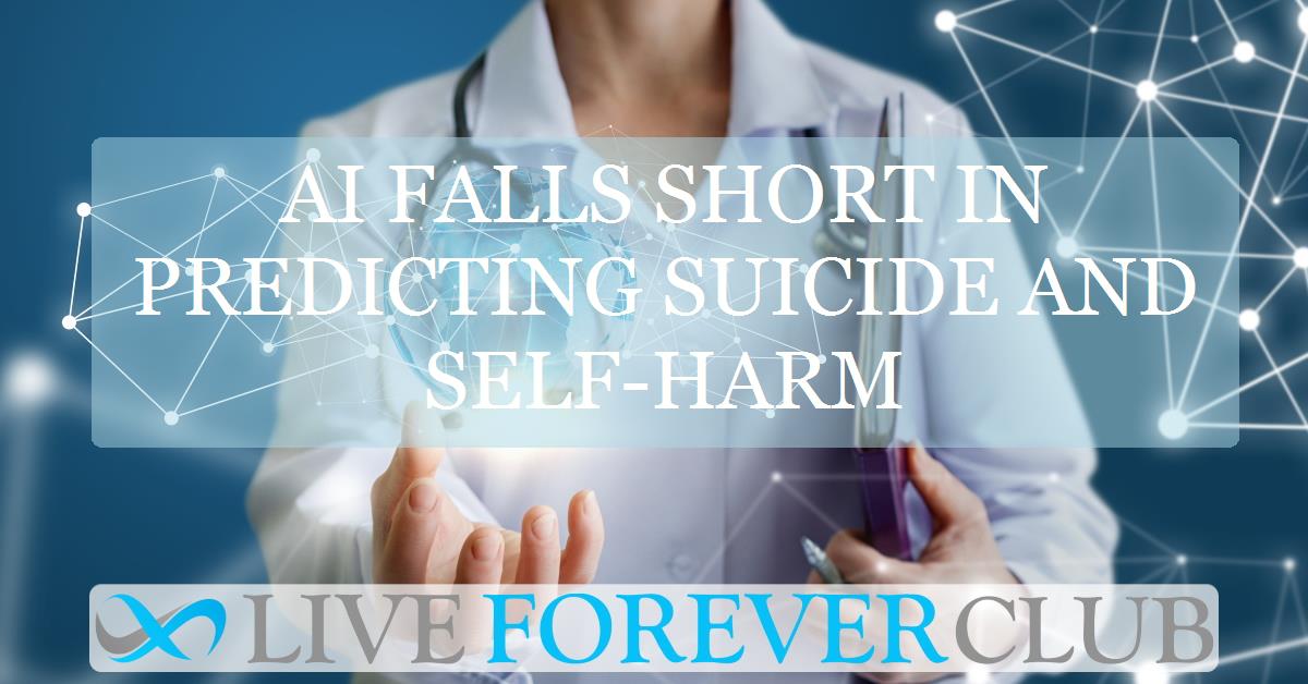AI falls short in predicting suicide and self-harm