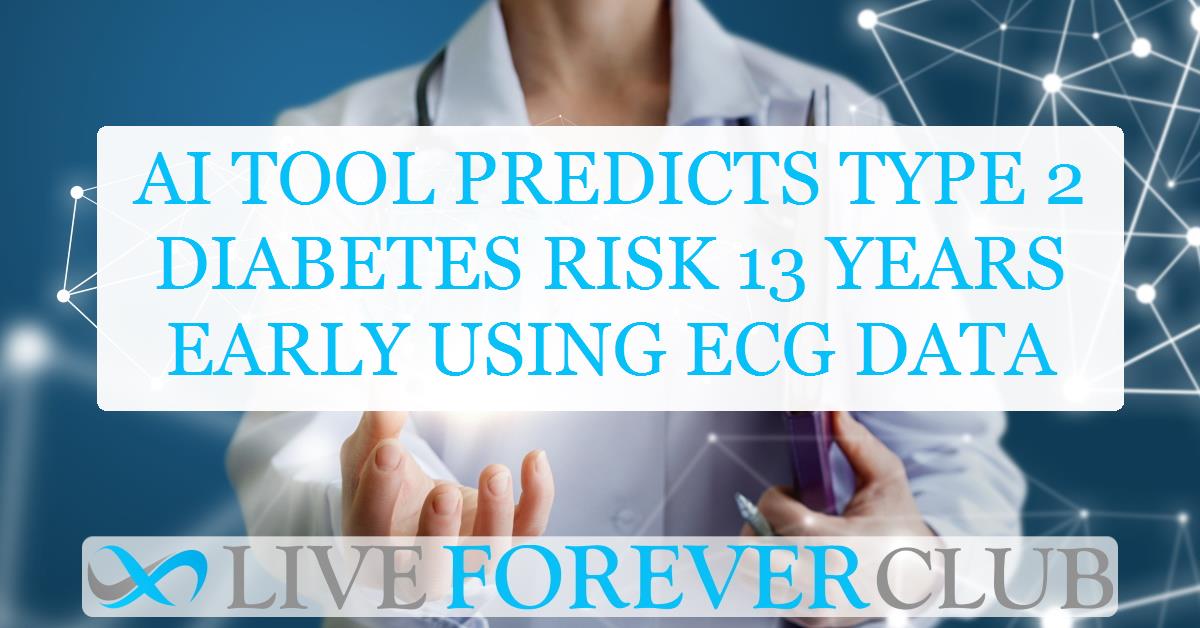 AI tool predicts type 2 diabetes risk 13 years early using ECG data