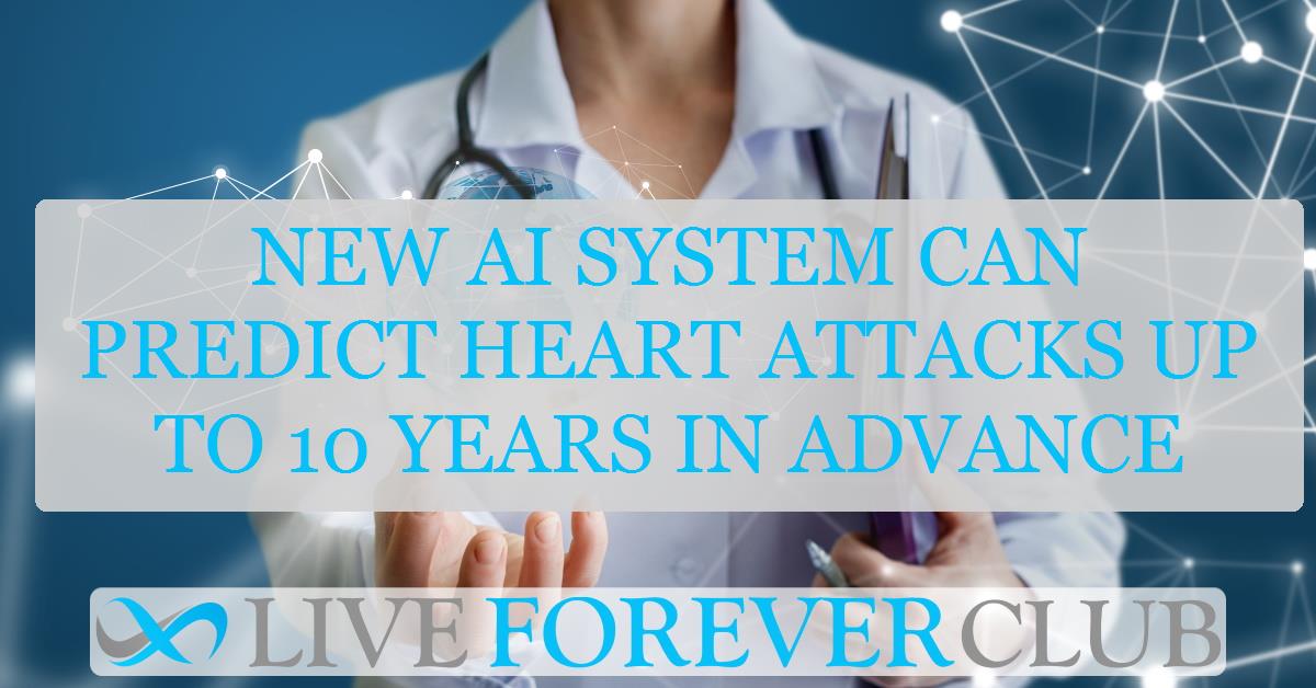 New AI system can predict heart attacks up to 10 years in advance