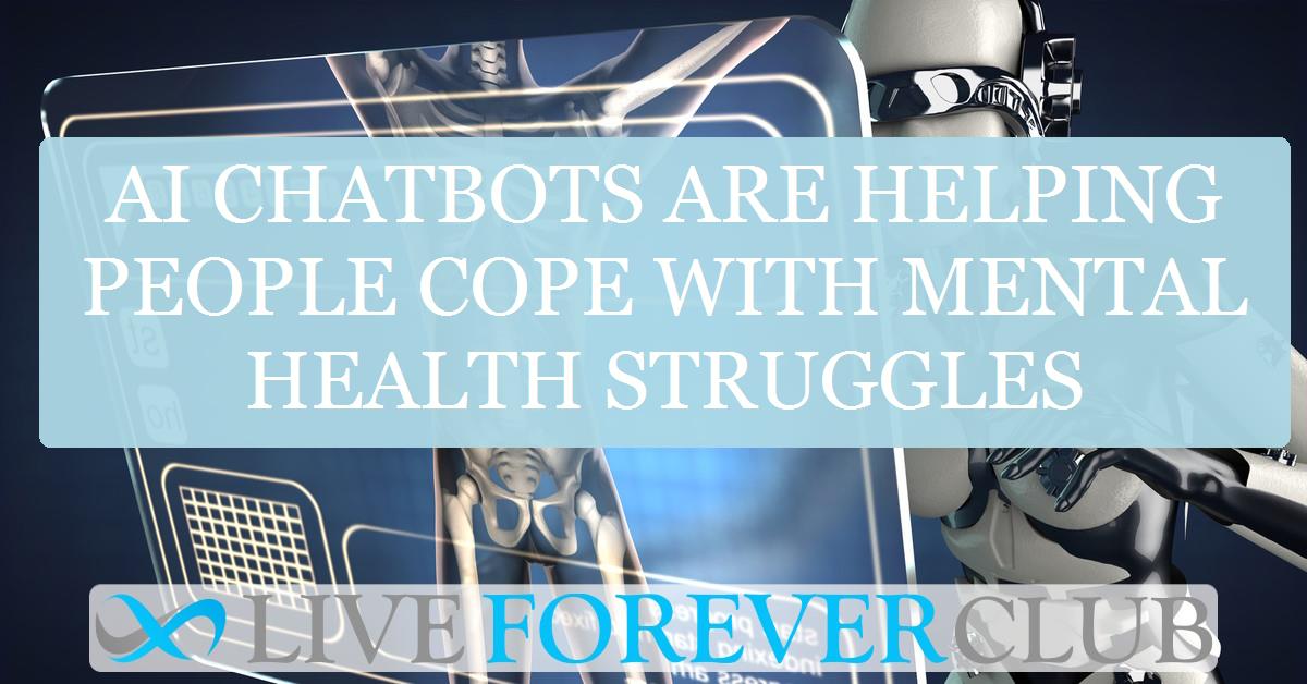 AI chatbots are helping people cope with mental health struggles