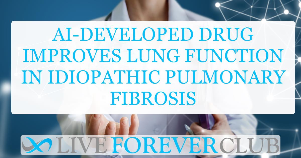 AI-developed drug improves lung function in idiopathic pulmonary fibrosis