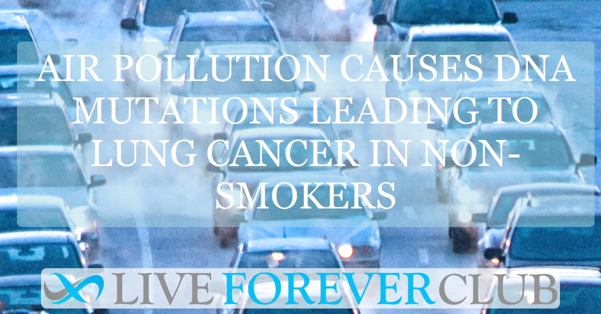 Air pollution causes DNA mutations leading to lung cancer in non-smokers