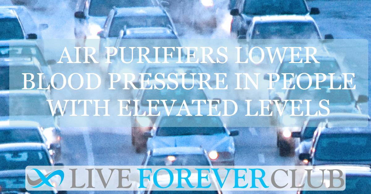 Air purifiers lower blood pressure in people with elevated levels