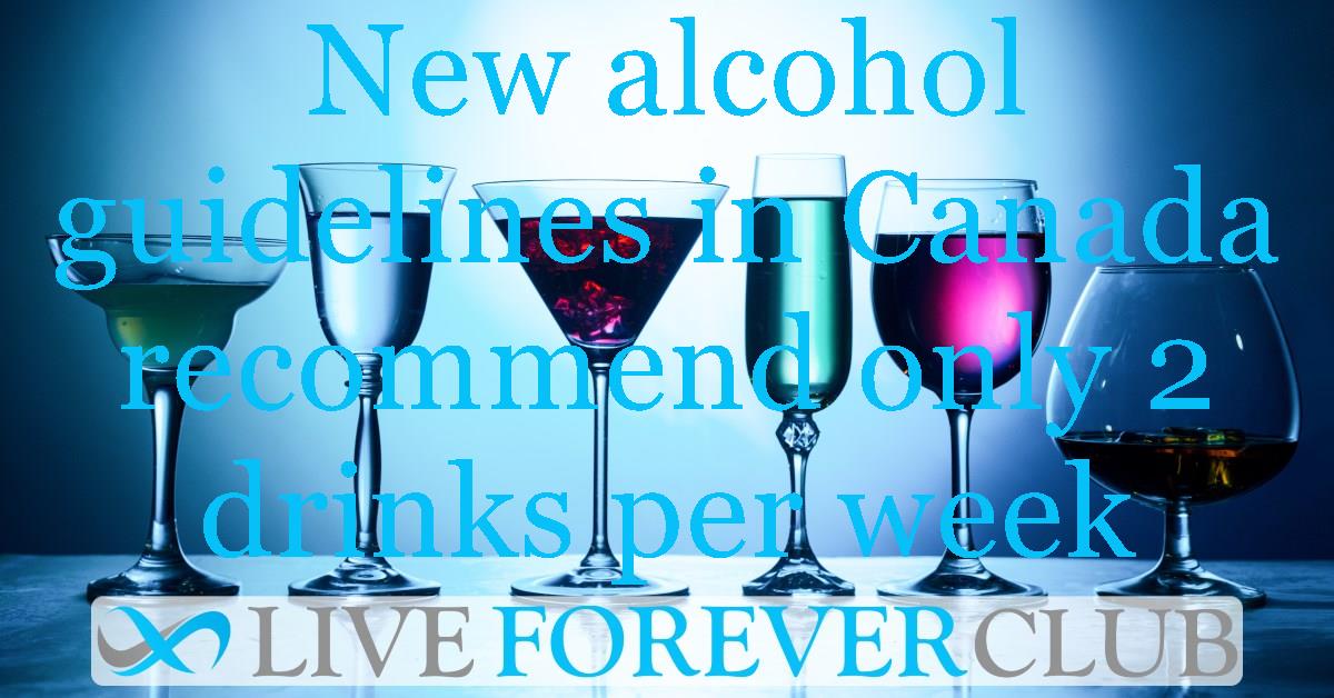 New alcohol guidelines in Canada recommend only 2 drinks per week