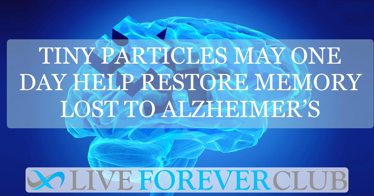 Tiny particles may one day help restore memory lost to Alzheimer’s