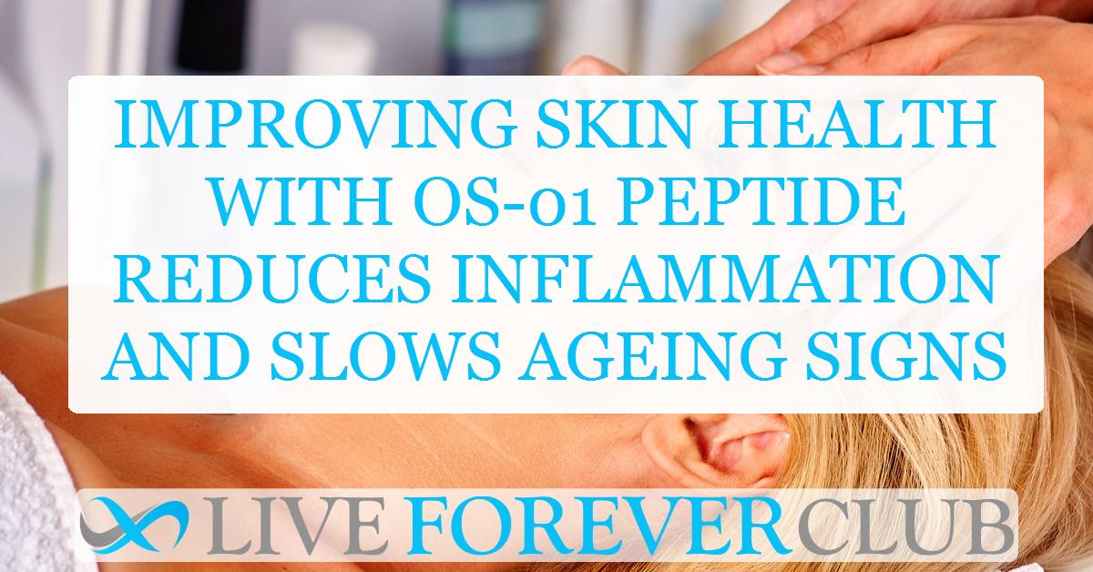Improving skin health with OS-01 peptide reduces inflammation and slows ageing signs