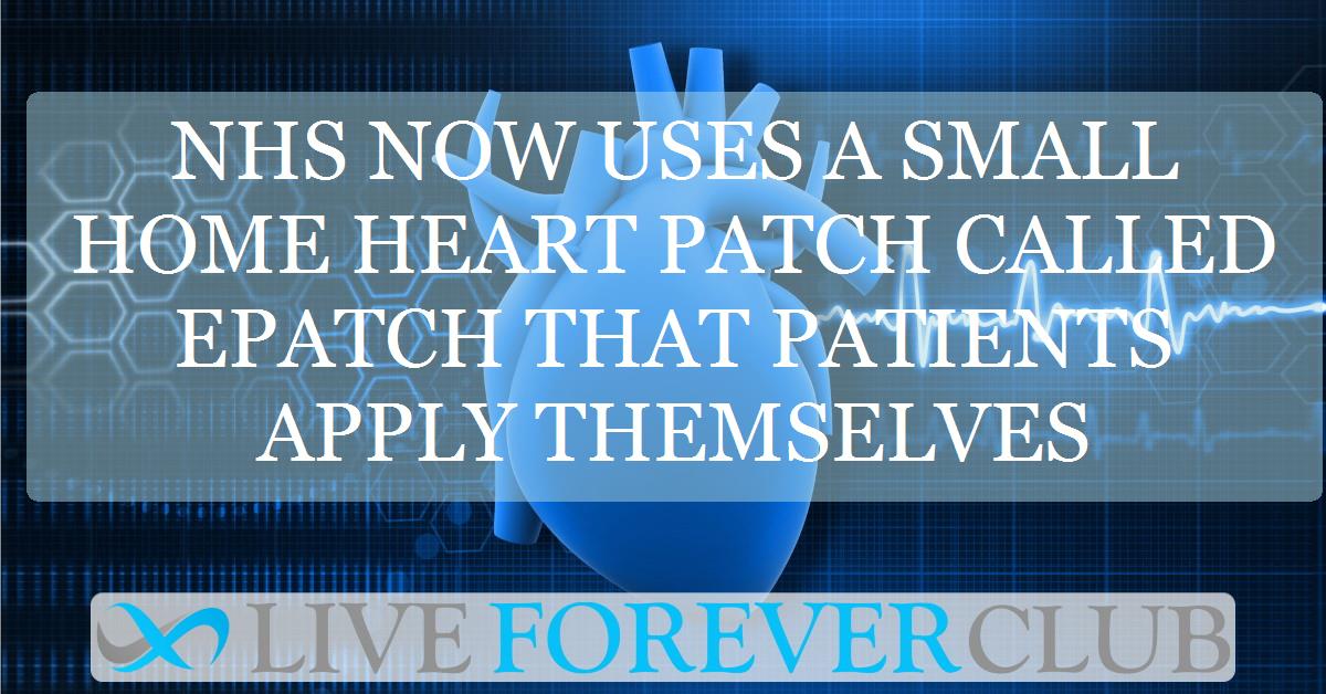 NHS now uses a small home heart patch called ePatch that patients apply themselves