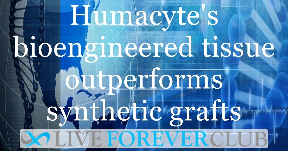 Humacyte's bioengineered tissue outperforms synthetic grafts