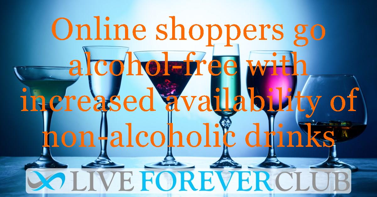 Online shoppers go alcohol-free with increased availability of non-alcoholic drinks