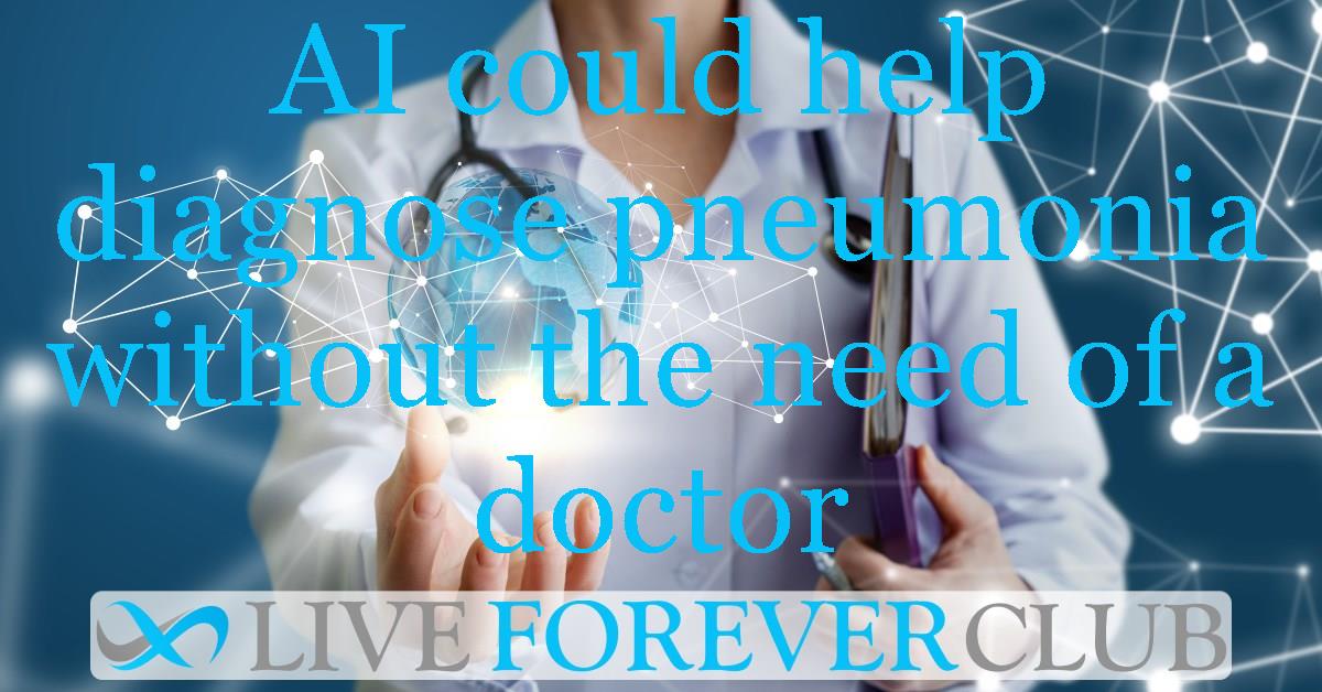 AI could help diagnose pneumonia without the need of a doctor