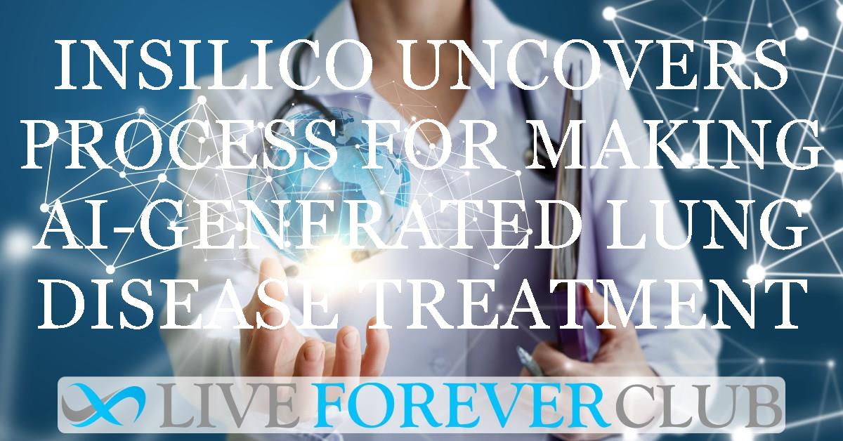Insilico reveals process for manufacturing AI-generated lung disease treatment