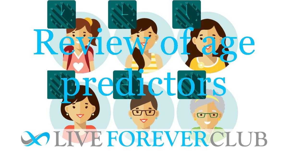 Review of age predictors published in International Journal of Molecular Sciences