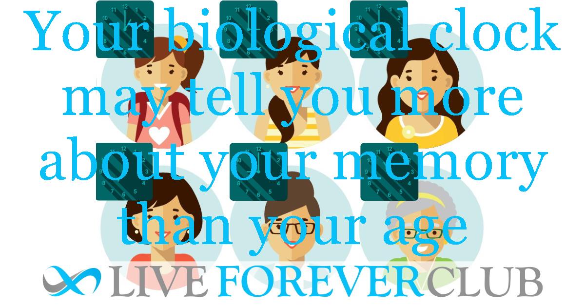 Your biological clock may tell you more about your memory than your age