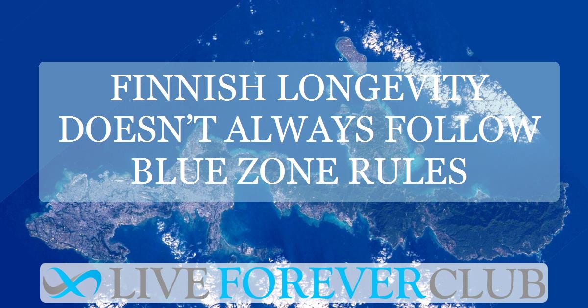 Finnish longevity doesn’t always follow Blue Zone rules