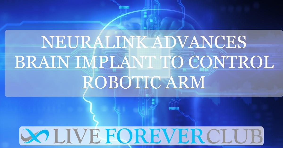 Neuralink advances brain implant to control robotic arm