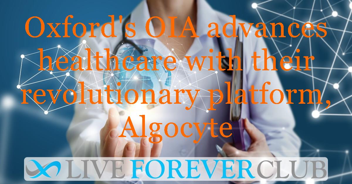 Oxford's OIA advances healthcare with their revolutionary platform, Algocyte