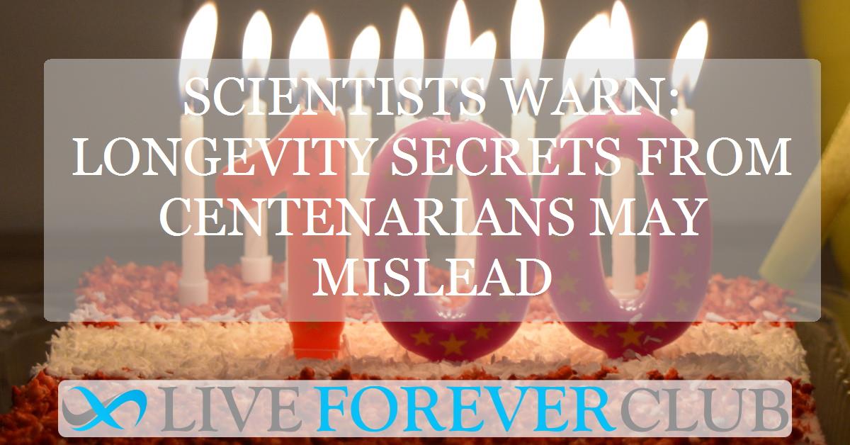 Scientists warn: longevity secrets from centenarians may mislead