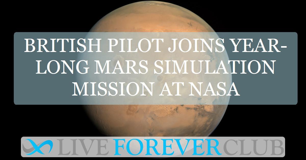 British pilot joins year-long mars simulation mission at NASA