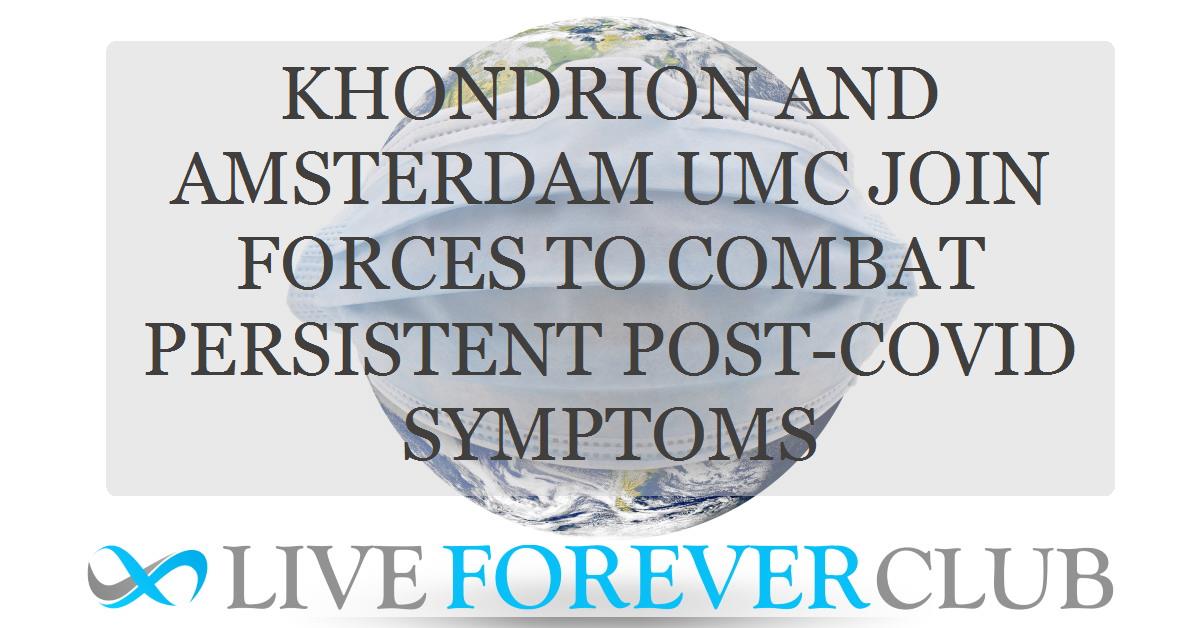 Khondrion and Amsterdam UMC join forces to combat persistent post-COVID symptoms