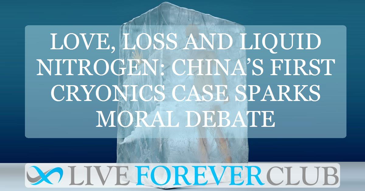 Love, loss and liquid nitrogen: China’s first cryonics case sparks moral debate