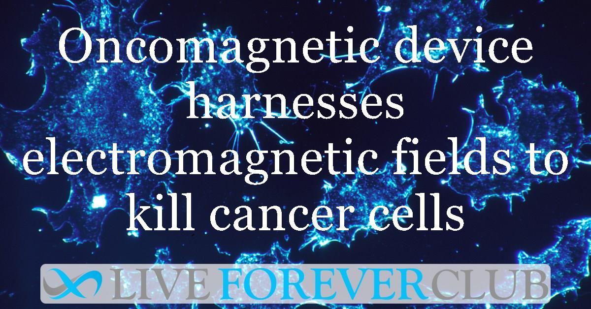 Oncomagnetic device harnesses electromagnetic fields to kill cancer cells