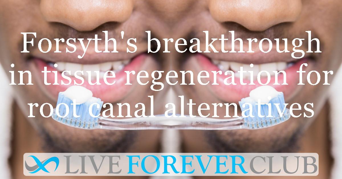 Forsyth's breakthrough in tissue regeneration for root canal alternatives