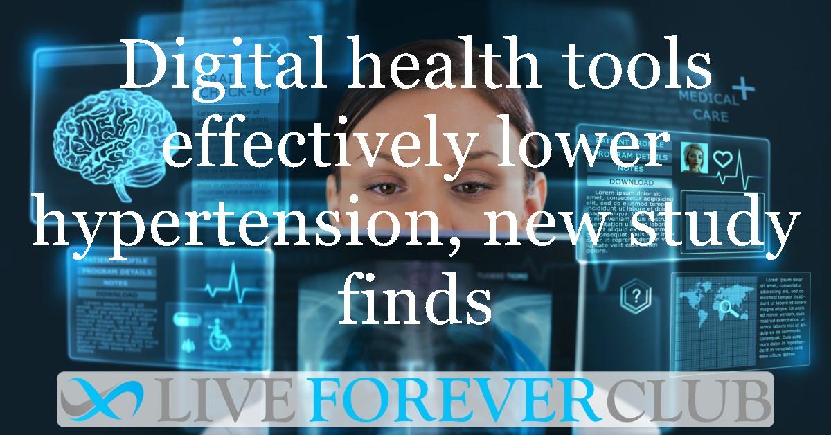 Digital health tools effectively lower hypertension, new study finds