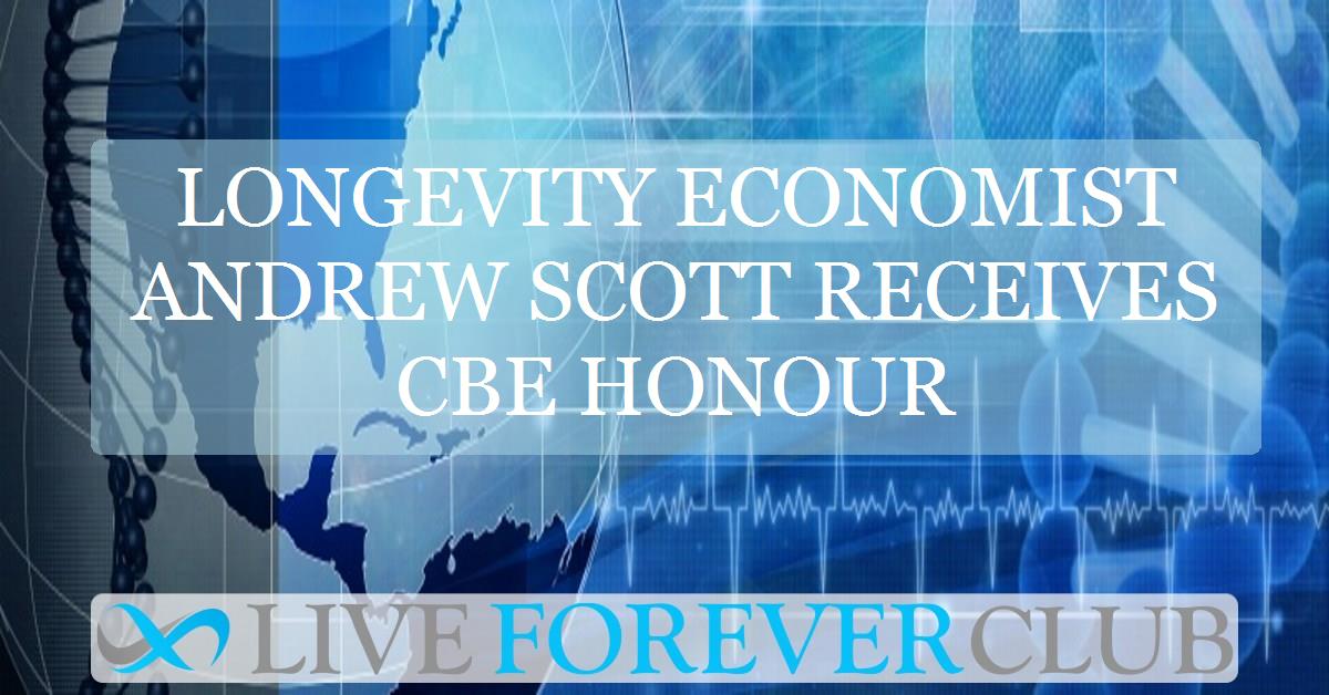 Longevity economist Andrew Scott receives CBE honour
