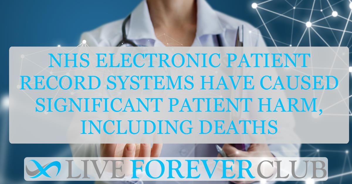 NHS electronic patient record systems have caused significant patient harm, including deaths