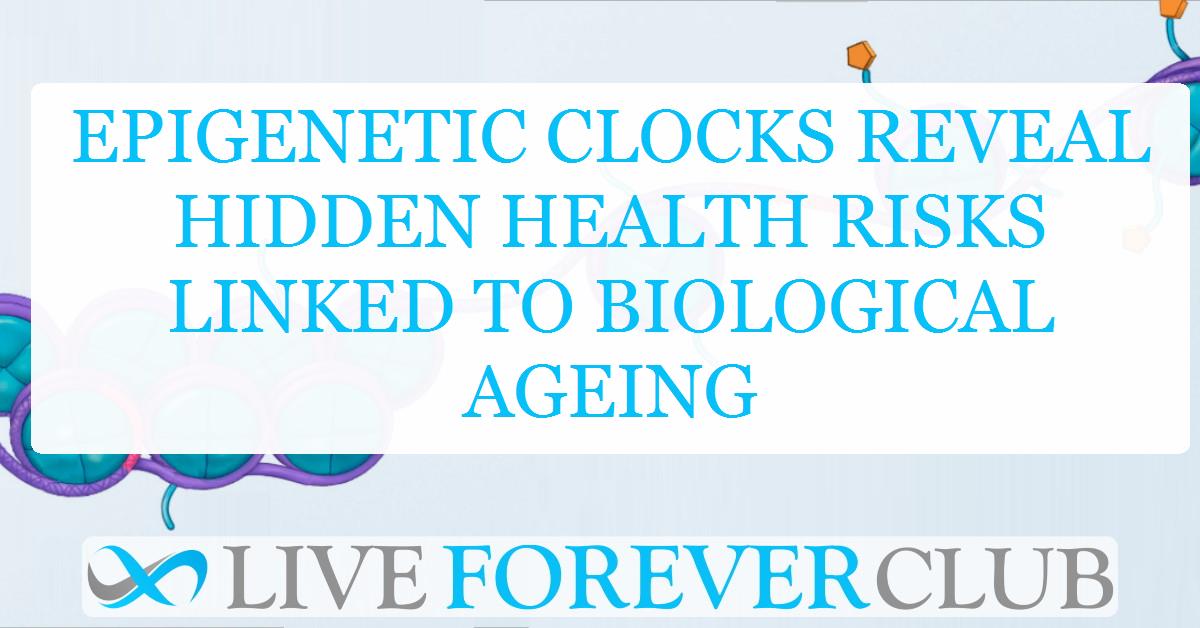 Epigenetic clocks reveal hidden health risks linked to biological ageing