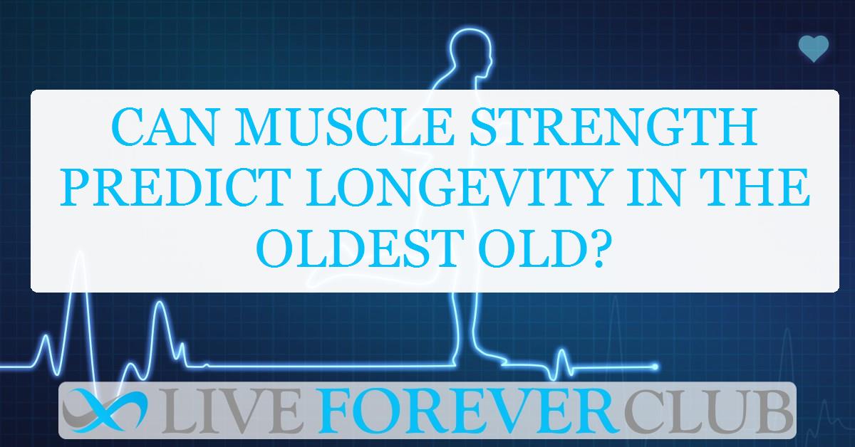 Can muscle strength predict longevity in the oldest old?