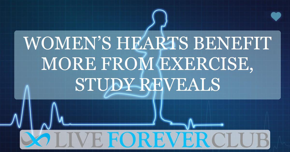 Women’s hearts benefit more from exercise, study reveals