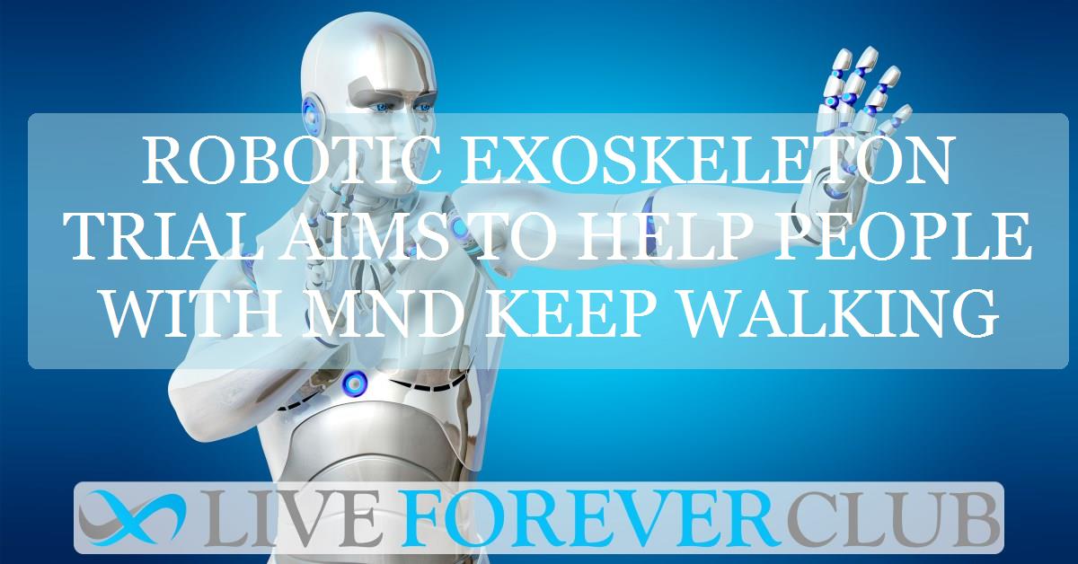 Robotic exoskeleton trial aims to help people with MND keep walking