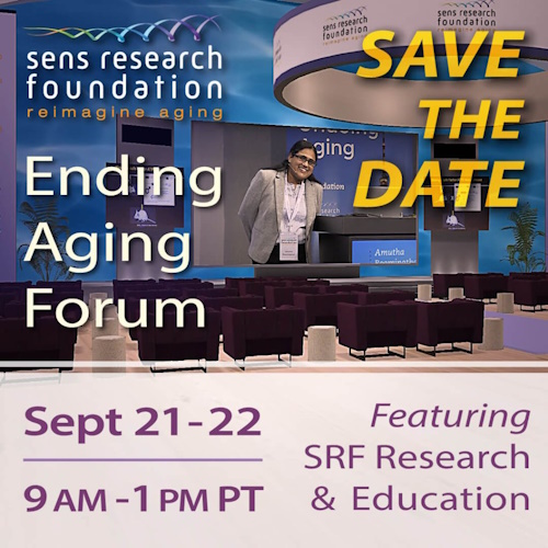 Ending Aging Forum 2023 information and news