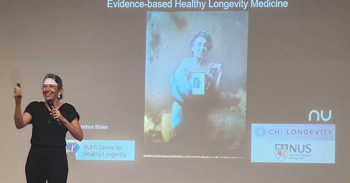 Summary of Andrea Maier presentation at Longevity Med Summit
