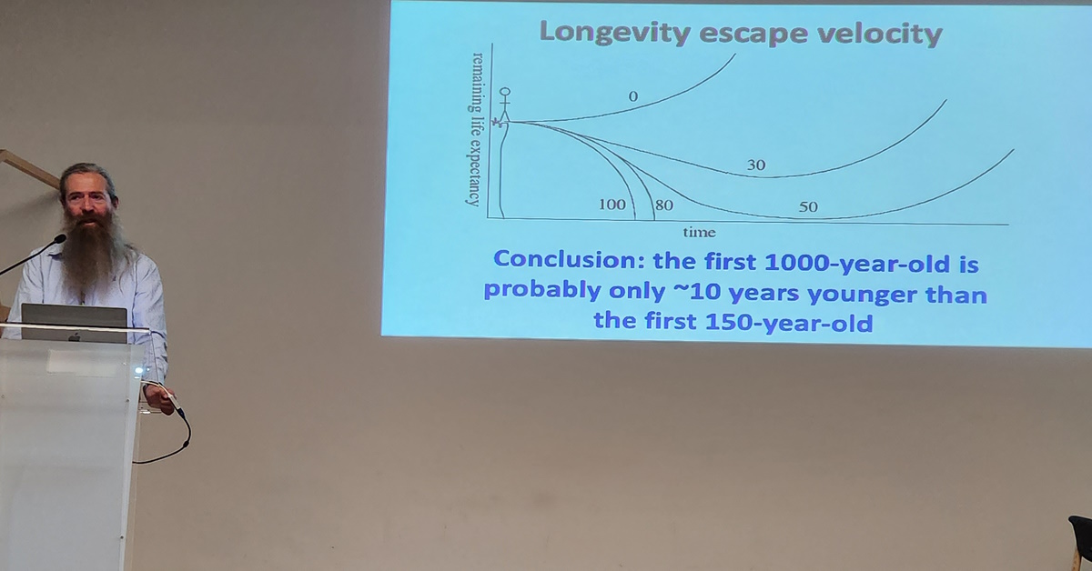 Summary of Aubrey de Grey presentation at Longevity Med Summit
