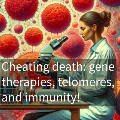 Cheating death: gene therapies, telomeres, and immunity! information and news