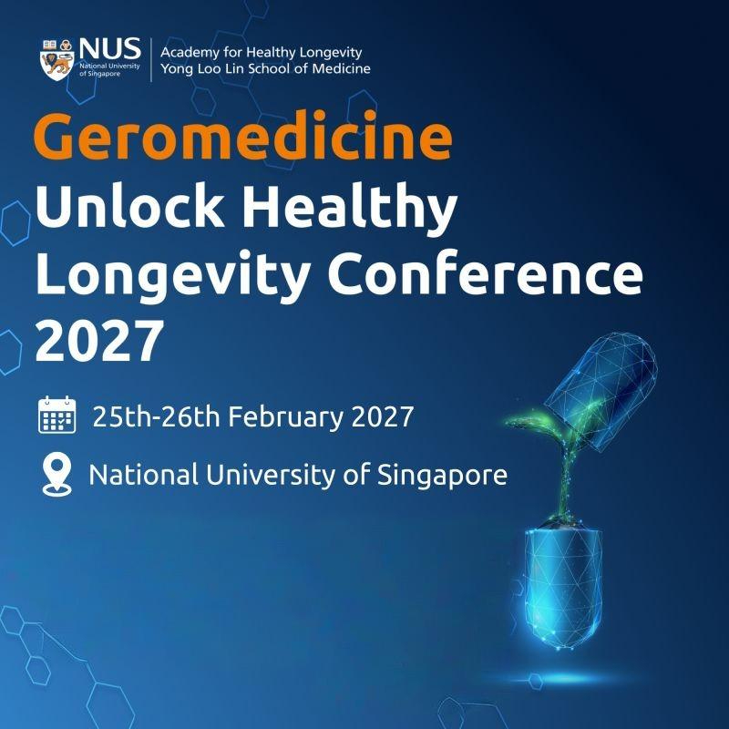Unlock Healthy Longevity Conference 2027 information and news