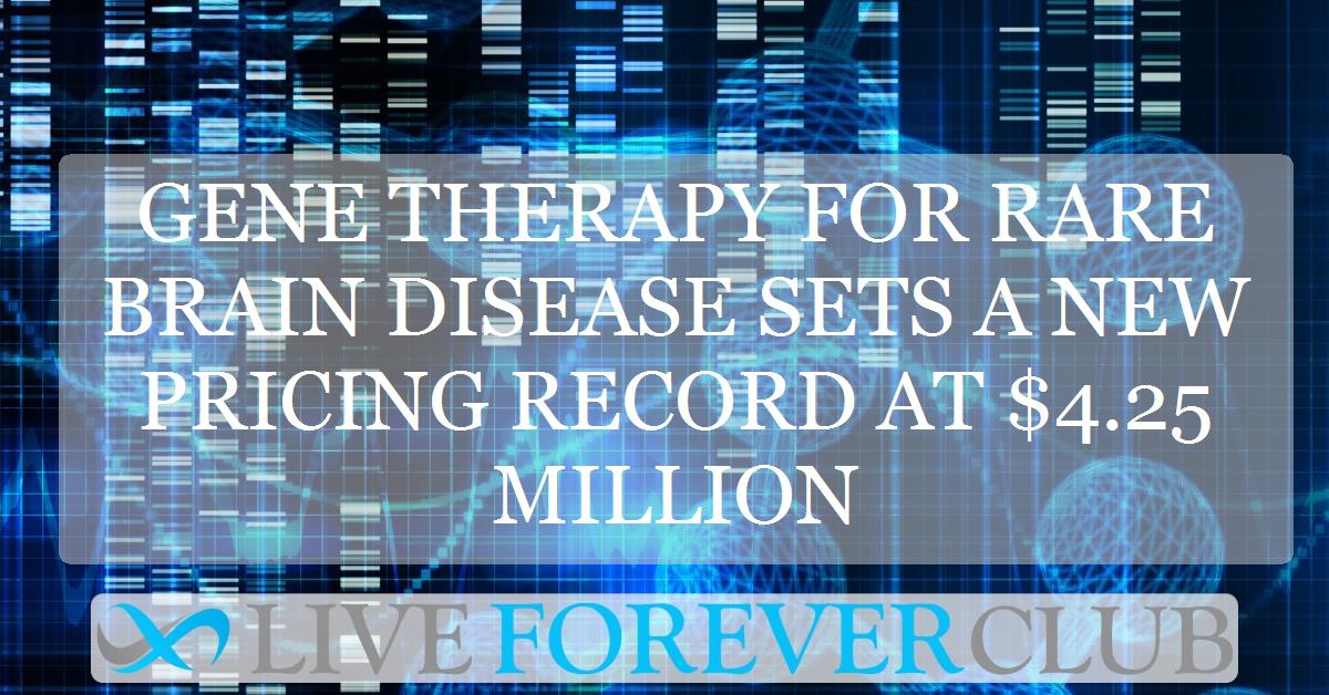 Gene therapy for rare brain disease sets a new pricing record at $4.25 million