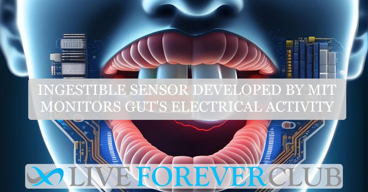 Ingestible sensor developed by MIT monitors gut's electrical activity