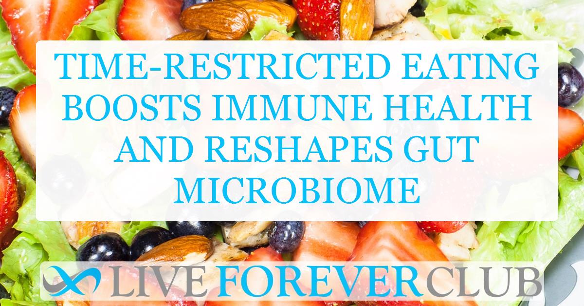 Time-restricted eating boosts immune health and reshapes gut microbiome