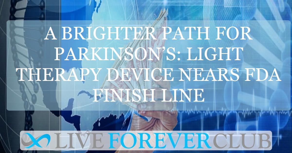 A brighter path for Parkinson’s: light therapy device nears FDA finish line