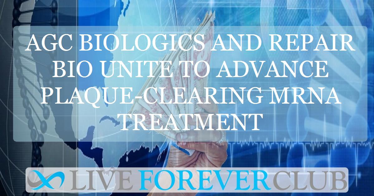 AGC Biologics and Repair Bio unite to advance plaque-clearing mRNA treatment