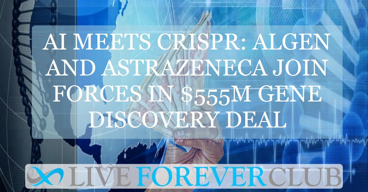 AI meets CRISPR: Algen and AstraZeneca join forces in $555m gene discovery deal