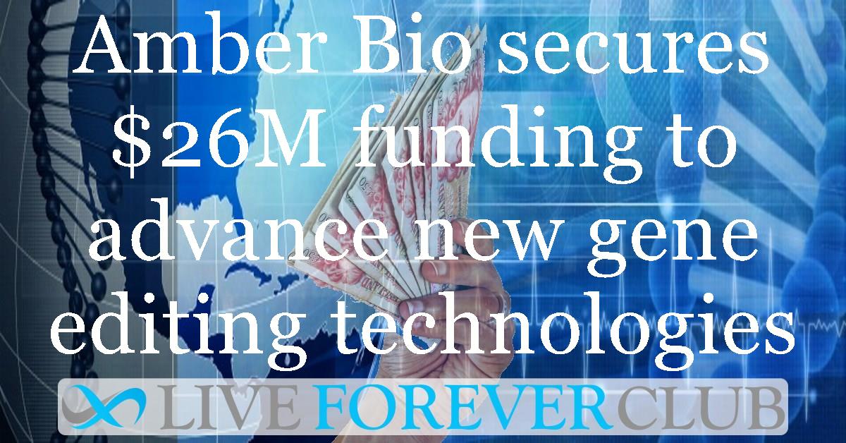 Amber Bio secures $26M funding to advance new gene editing technologies