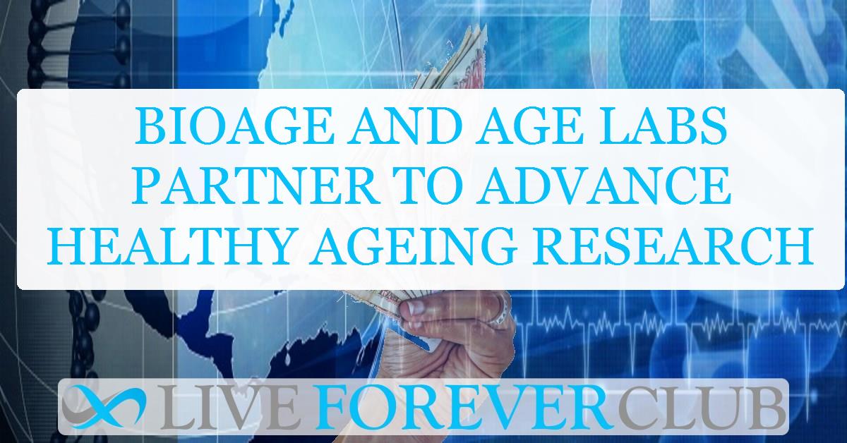 BioAge and Age Labs partner to advance healthy ageing research